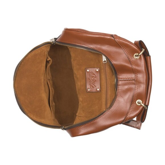 PATRICIA NASH Leather Alencon Backpack main image 4